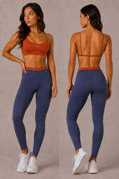 Legging Multicolor Com Bolso