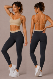Legging Multicolor Com Bolso